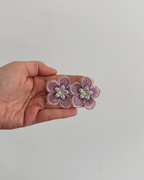 Aros Flor Rosa 1145