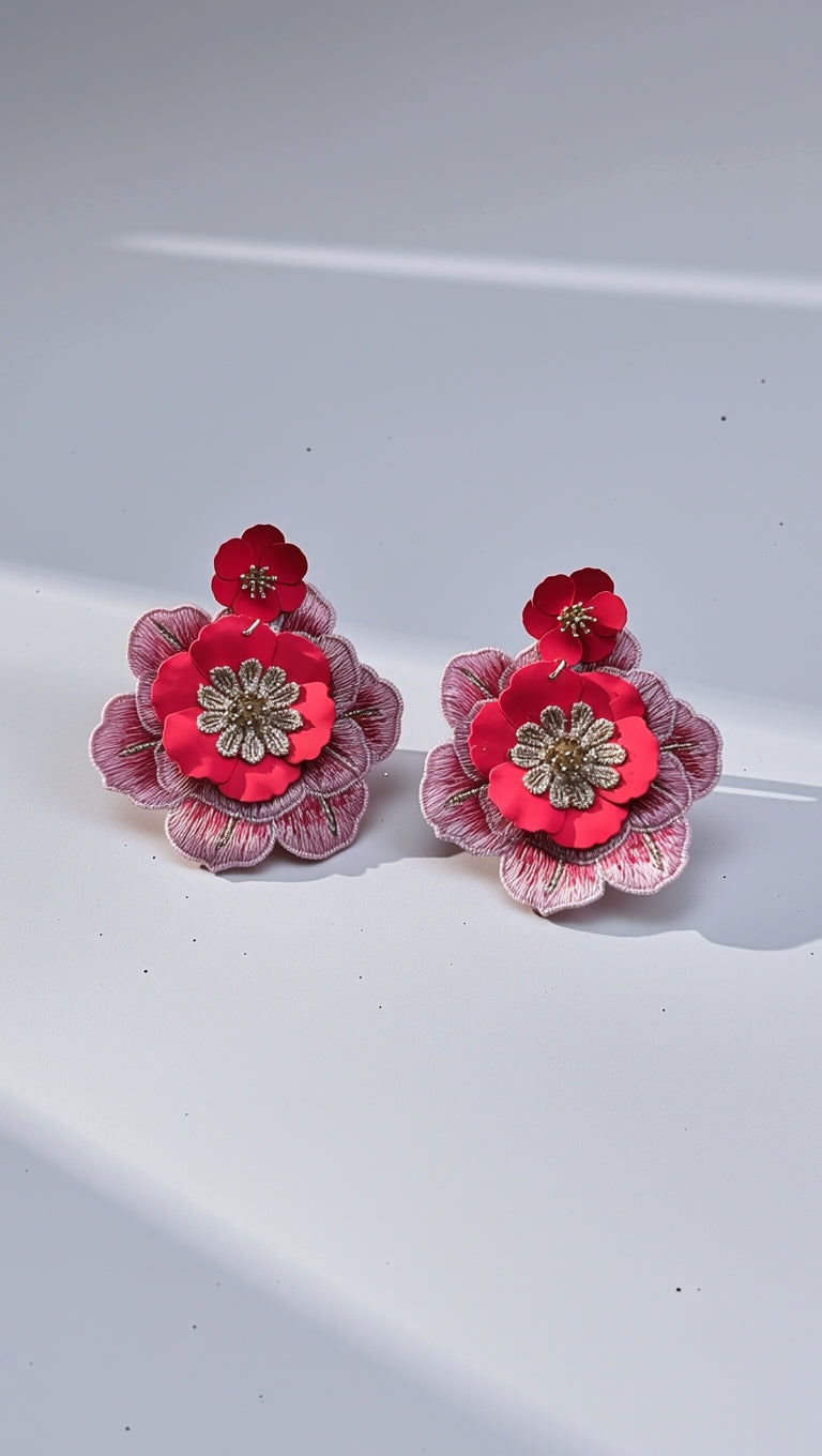 Maxi Aros Florales Rosados 1218