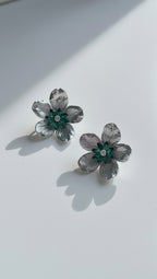 Aros Metalizados Florales 1220