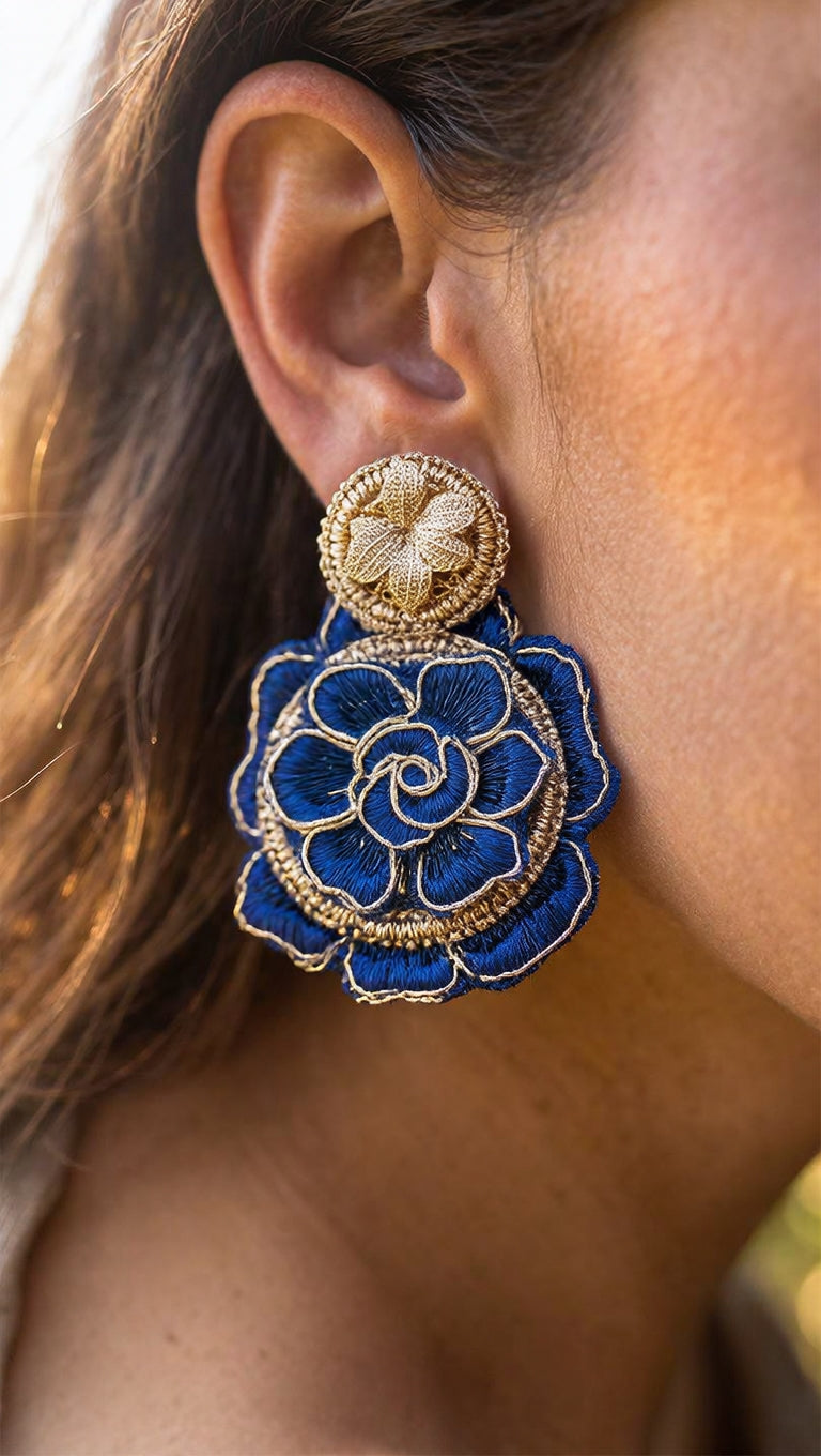 Maxi Aros Flor Azul 1222