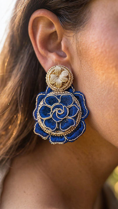 Maxi Aros Flor Azul 1222
