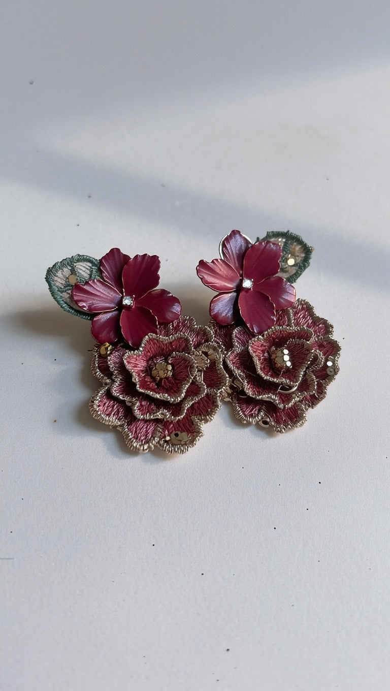 Aros Rosa Rosada 1228