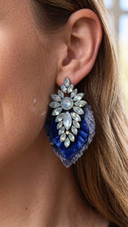 Aros Azules Brillo 1235