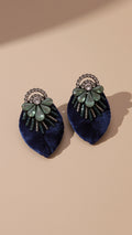 Mini Aros Bordados Marino 1258