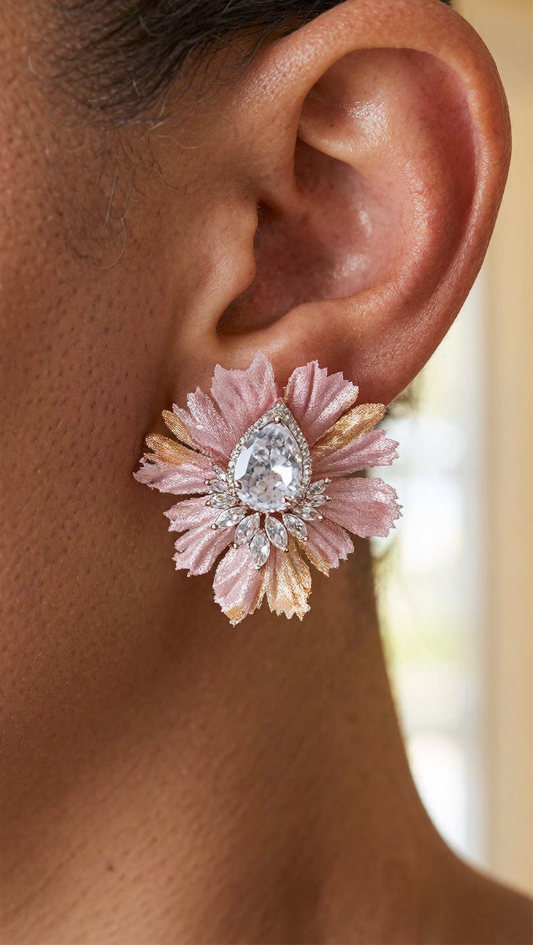 Aros Rosa Pastel 1263