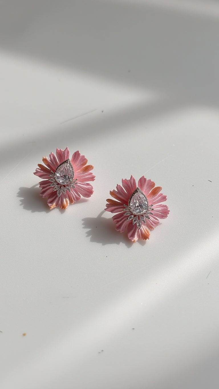 Aros Rosa Pastel 1263