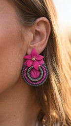 Aros Fucsia 1287