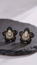 Aro Elemental Flor Negro 1296