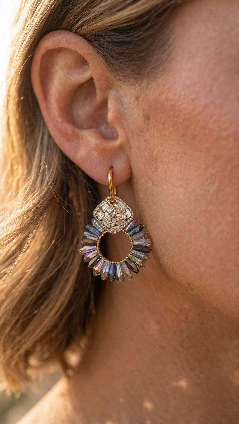Aros Morados 1303