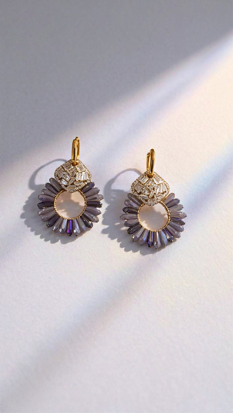 Aros Morados 1303
