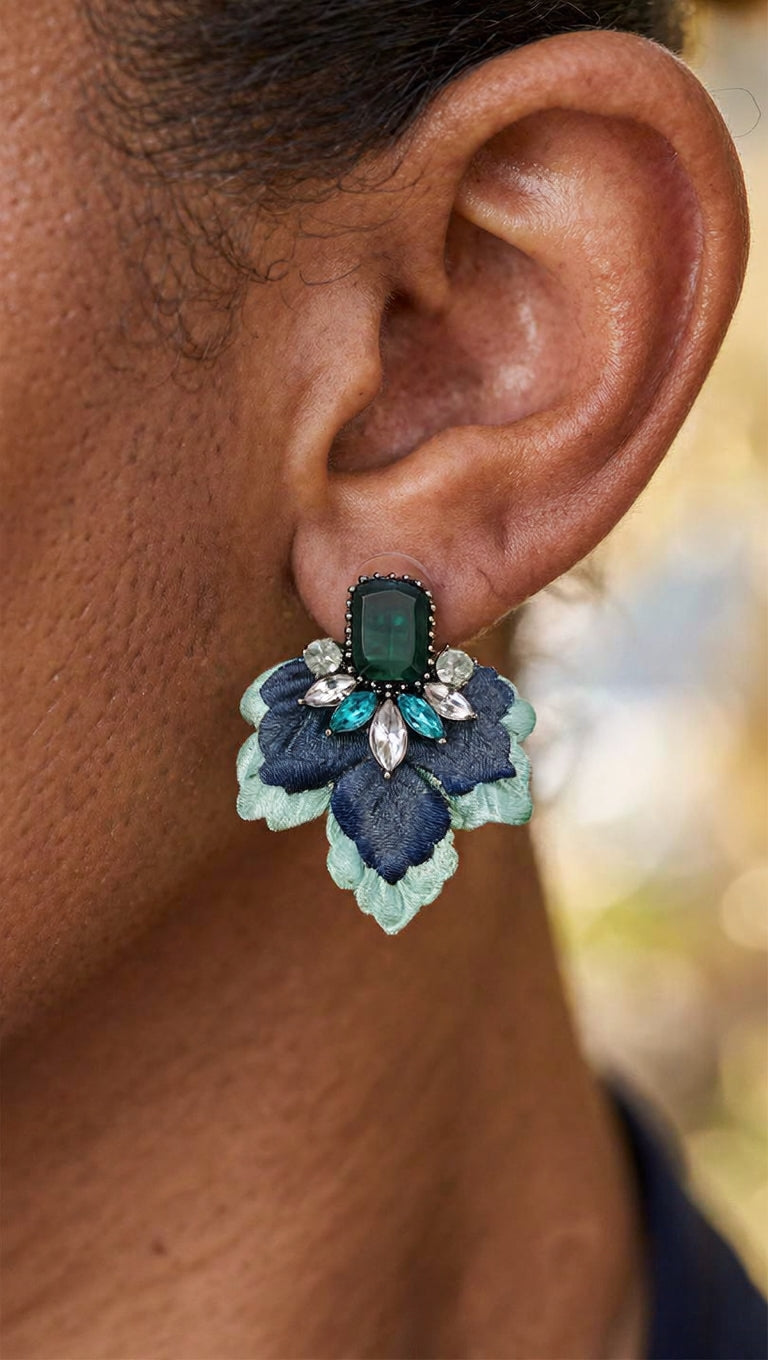 Aros Azul Turquesa 1309