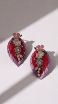 Aros Lila Fucsia 1312