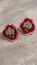Aros Rosa Burdeo 1316