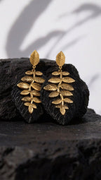 Aros Negros Dorados 1326